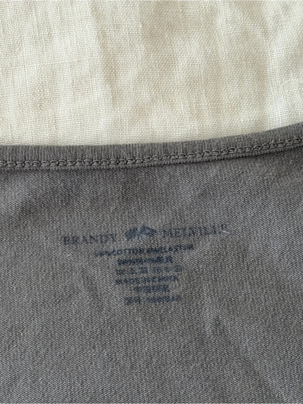 Brandy Melville Charcoal Scoop Neck Cap Sleeve Tank - Picture 3 of 3